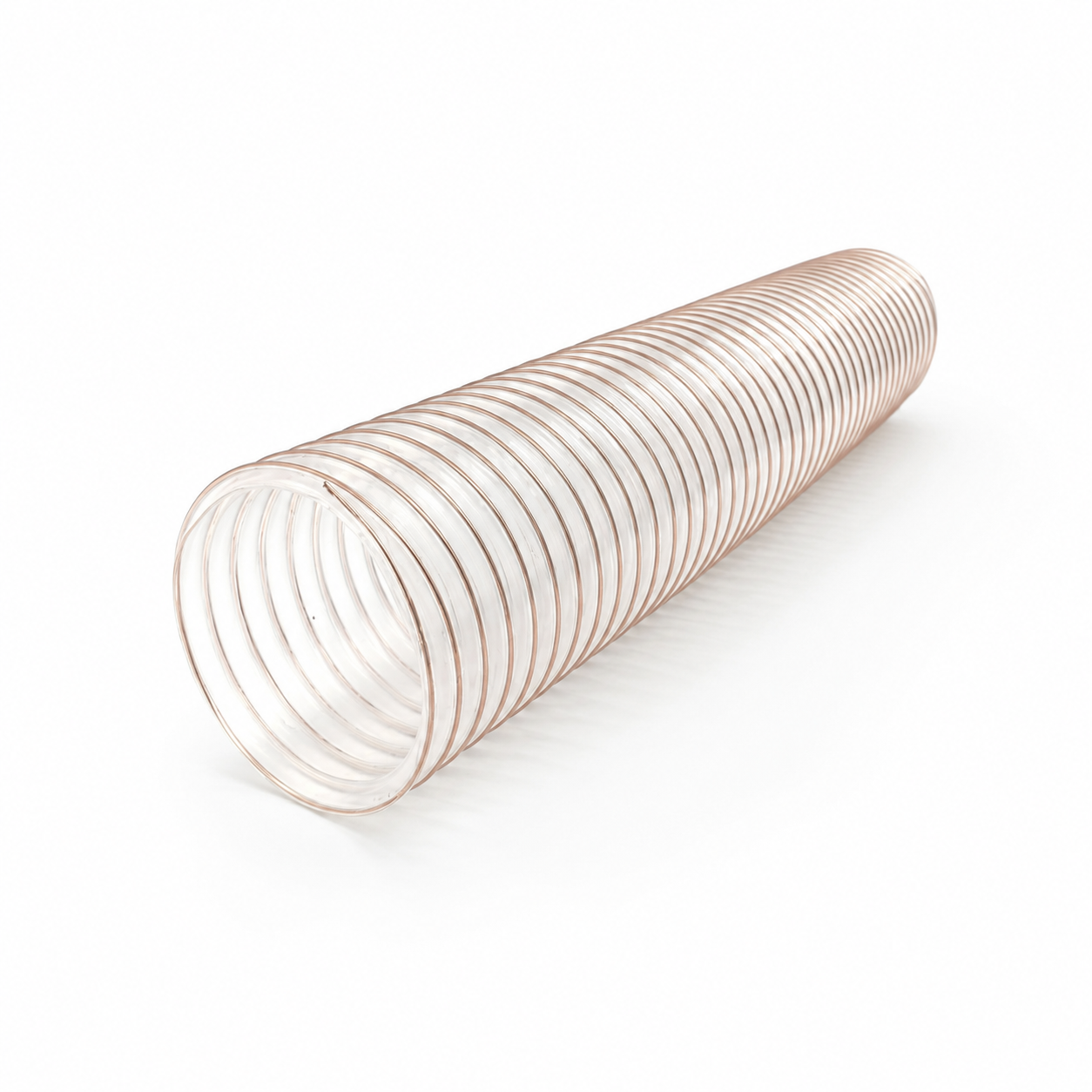 Steel-Wire Reinforced Polyurethane Transparent Hose (100 mm)